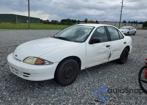 2001 Chevrolet Cavalier Base from USA, damaged, VIN 1G1JC524417159999